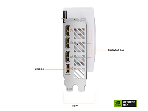 GIGABYTE GeForce RTX 5070 Ti AERO OC 16G Graphics Card, 16GB 256-bit GDDR7, PCIe 5.0, WINDFORCE Cooling System, GV-N507TAERO OC-16GD Video Card
