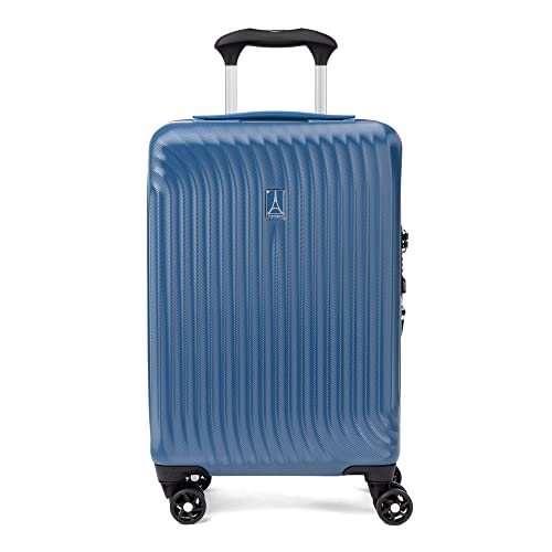Travelpro Maxlite Air Hardside Expandable Carry on Luggage, 8 Spinner Wheels, Lightweight Hard Shell Polycarbonate Suitcase, Shadow Grey