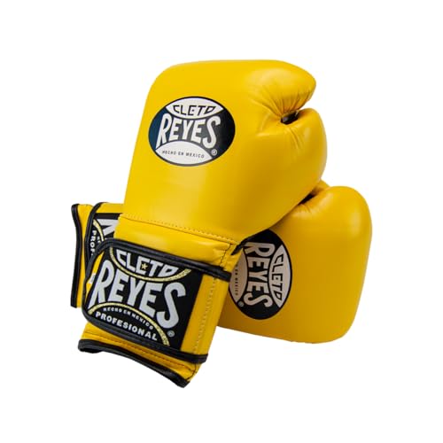 CLETO REYES Training Boxing Gloves with Hook and Loop Closure for Sparring and Heavy Punching Bags, Men and Women, MMA, Kickboxing, Muay Thai