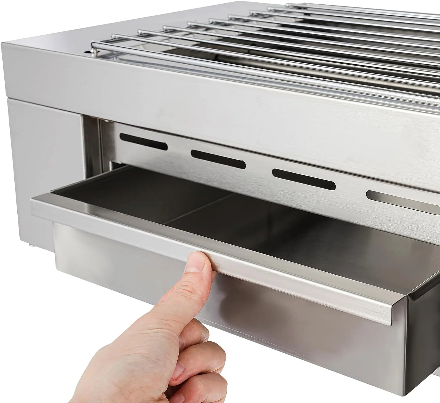 Miduo 110V 1.5KW Commercial Electric Barbecue Grill Adjustable Temperature 32-446 ° F For Home or Restaurant
