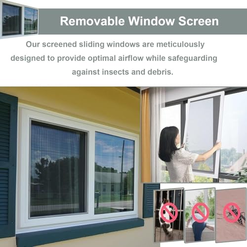 Basement Replacement Window, Bathroom Venting Horizontal Sliding Window, Mobile Home Window