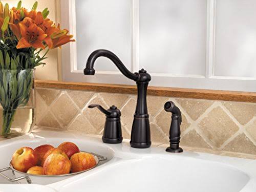 Pfister Marielle Single Handle Kitchen Faucet - Tuscan Bronze