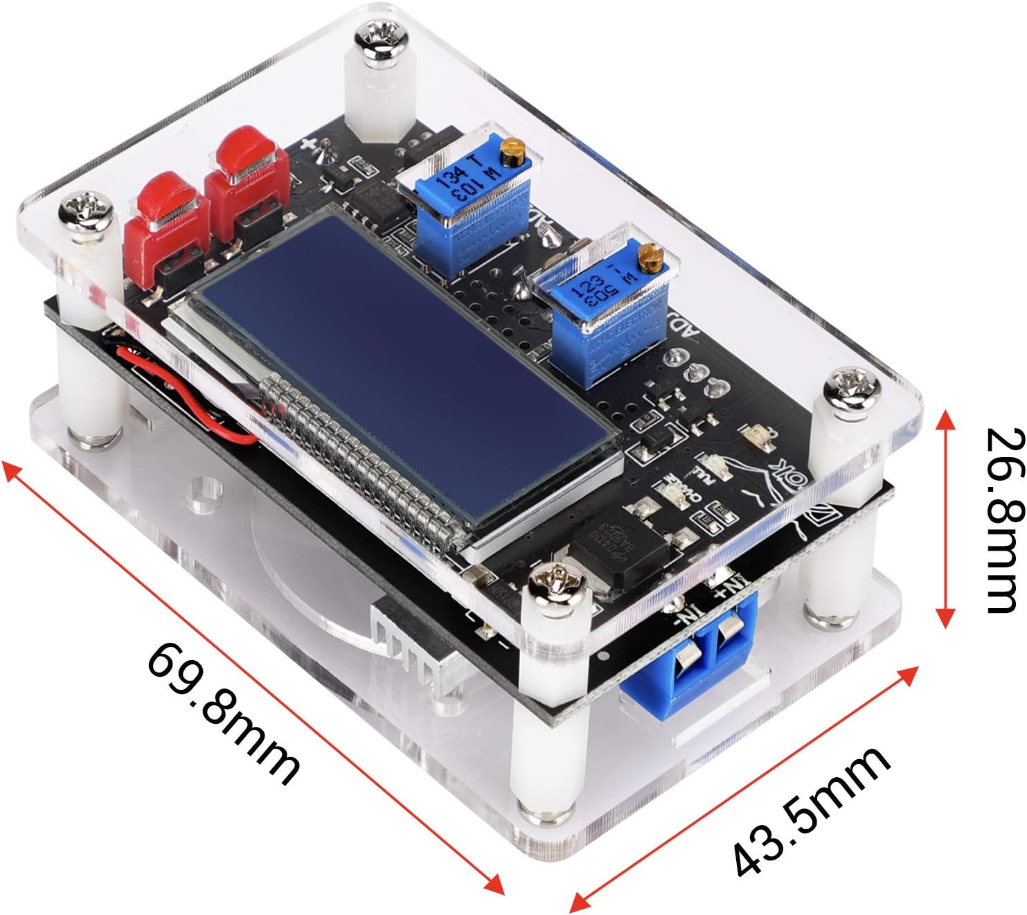Buck Boost Voltage Regulator, DROK DC 6-30V to DC 0.5-30V 5V 12V 24V Adjustable Voltage Converter
