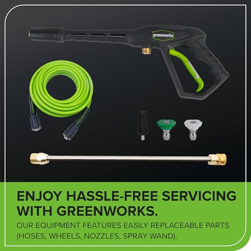 Greenworks 2000 PSI 1.2 GPM Pressure Washer (Open Frame GPW2003) GPW2003