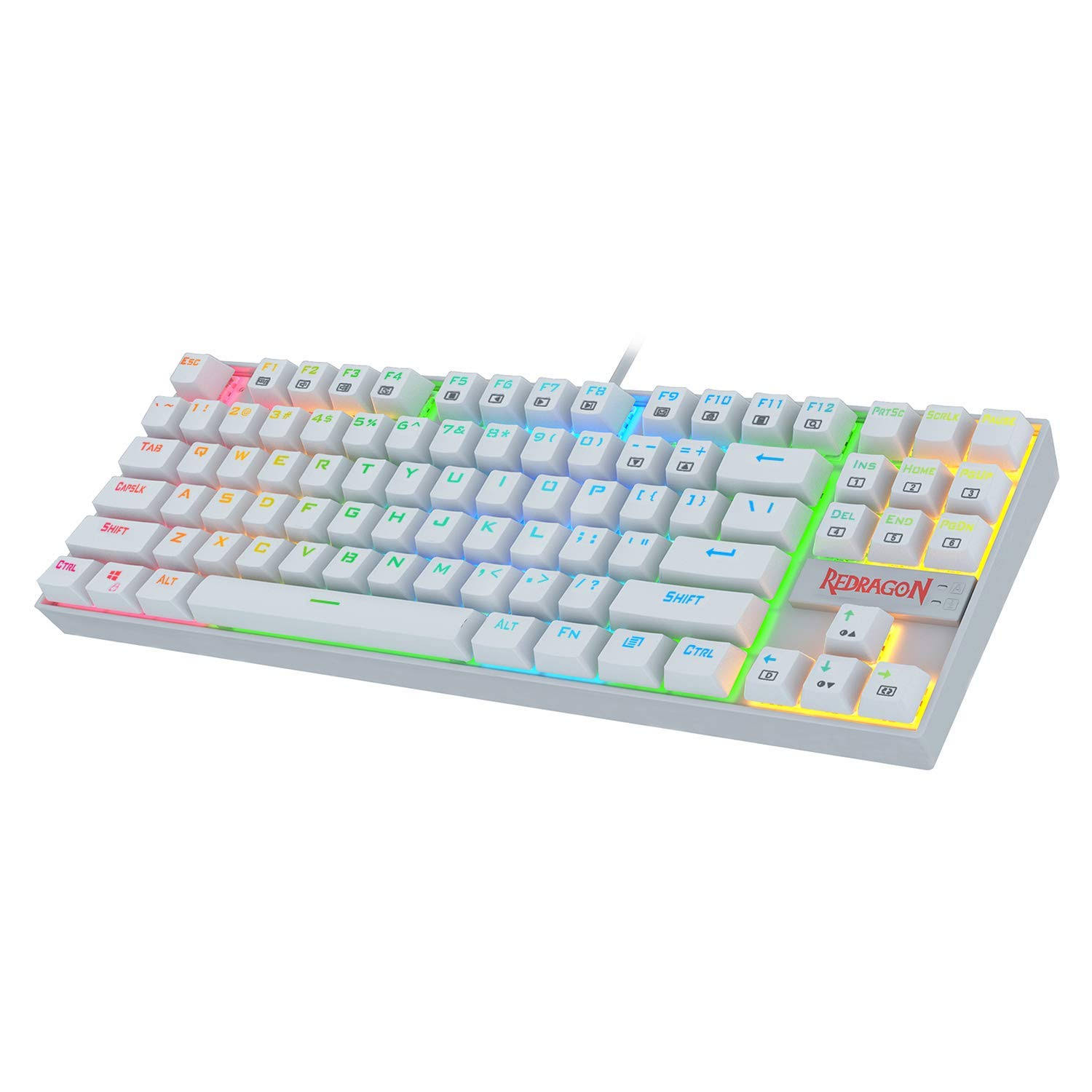 Redragon K552 Mechanical Gaming Keyboard 60% Compact 87 Key Kumara WI