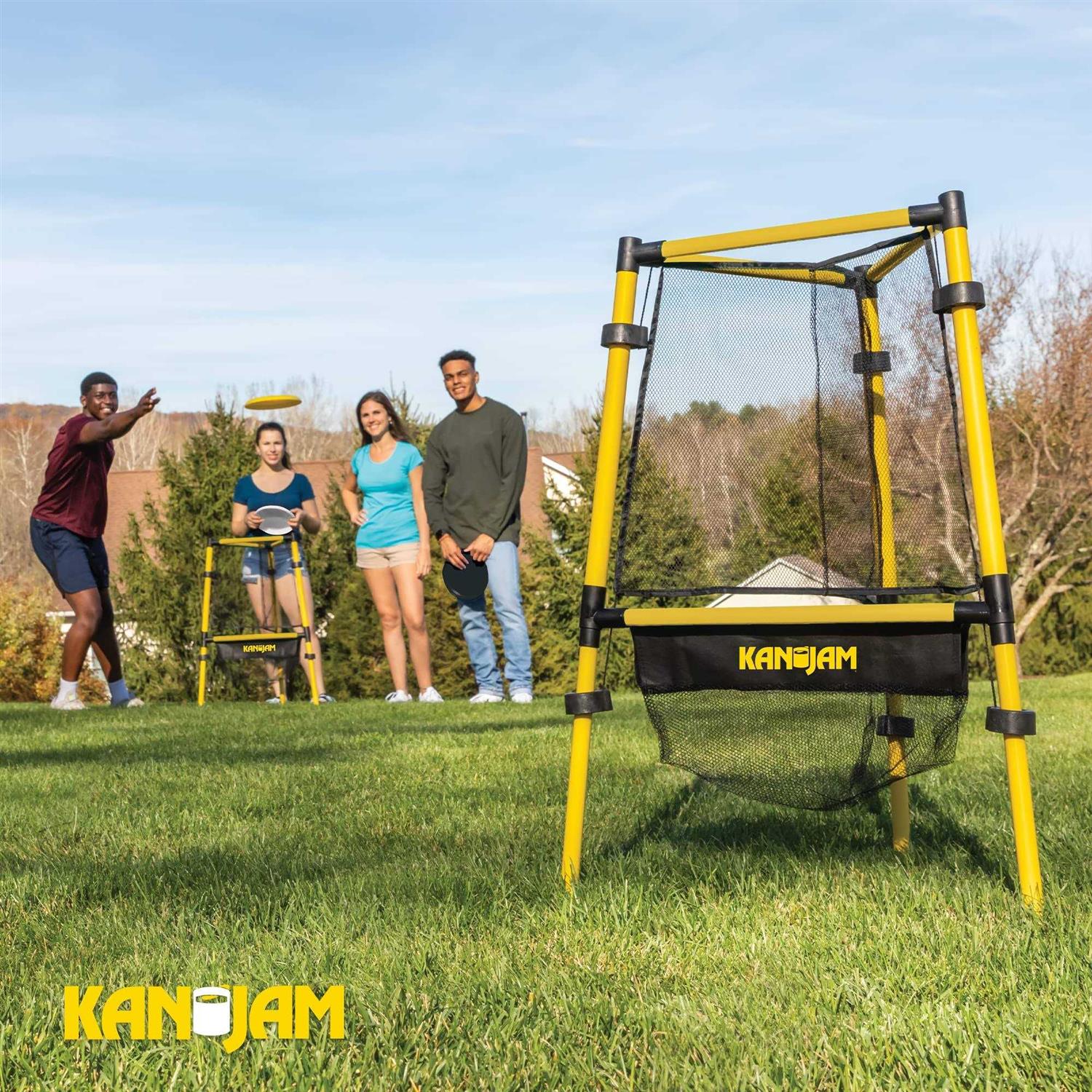 Kan Jam Ultimate Disc Golf Set with 2 Baskets and 3 Discs - Sports Supplies Online Store
