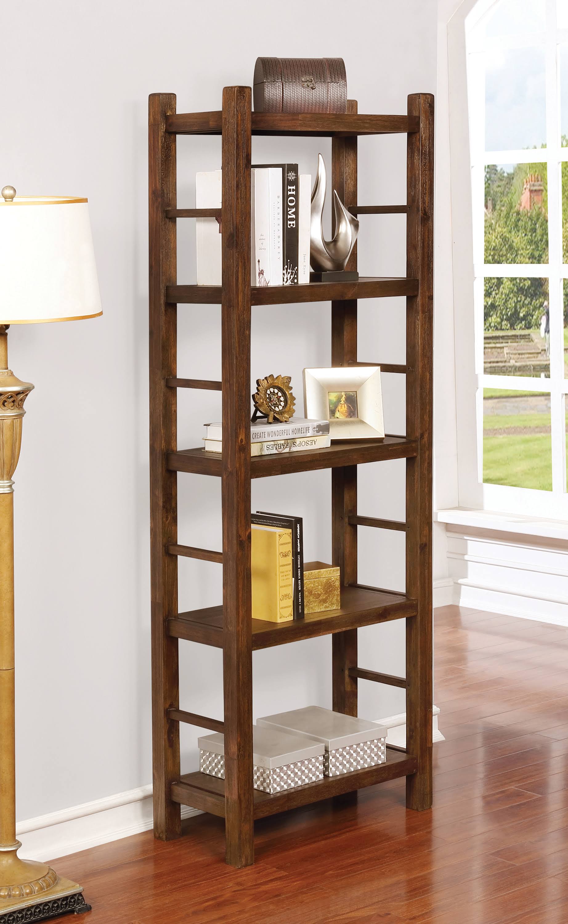 Coaster Kennesaw Country Brown Bookcase 802782