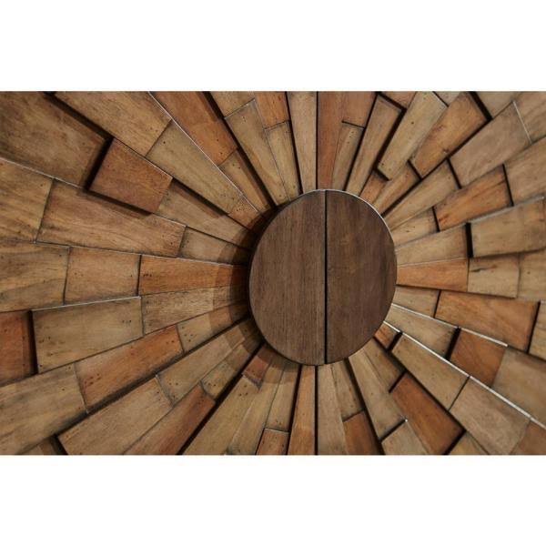 Home Decorators Collection Smoke Brown Wood Accent Cabinet with Dimensional Star 03297