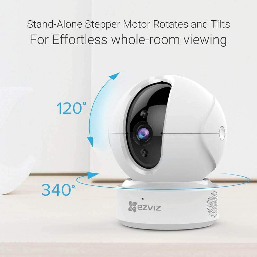 EZVIZ EZ2461C2WH C6CN 1080p Pan Tilt Security Camera 2 Pack