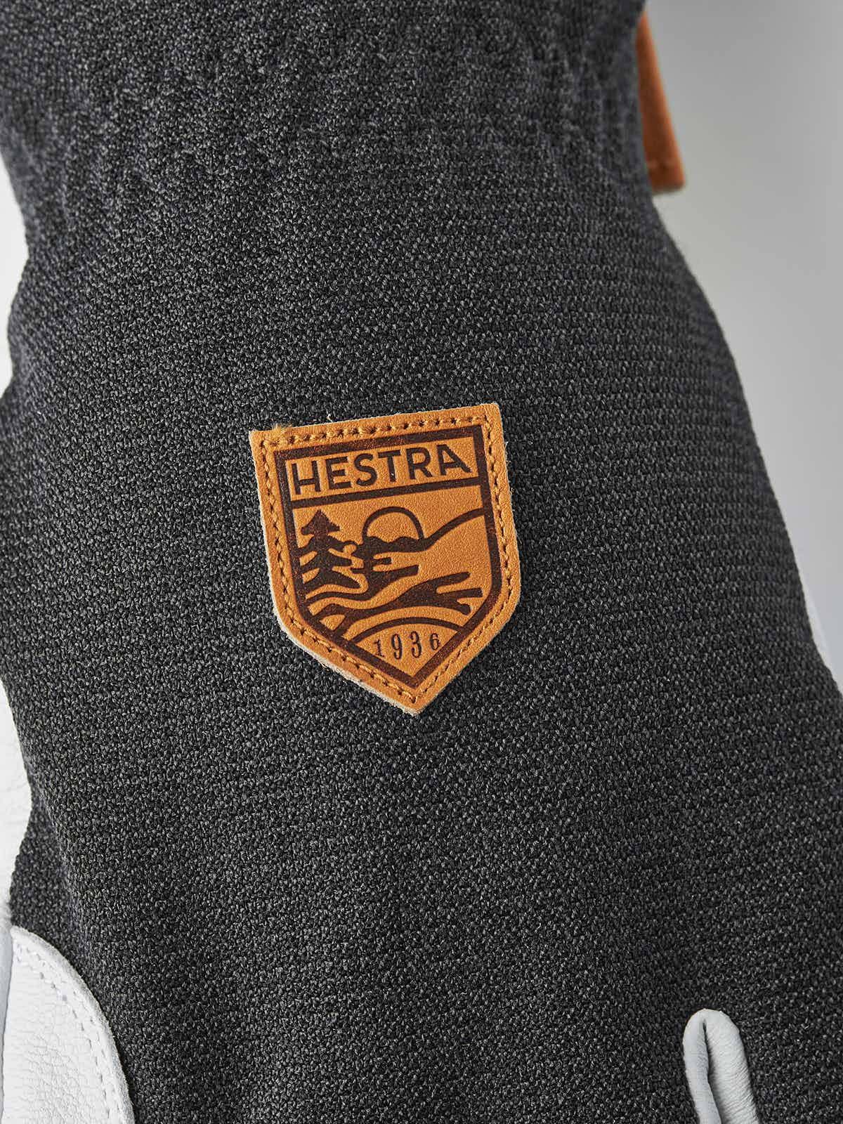 Hestra Army Leather Patrol Gauntlet Glove Charcoal / 11