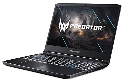 Acer Predator Helios 300 Gaming Laptop, Intel i7-10750H, NVIDIA GeForce RTX 2060 6GB, 15.6" Full HD 144Hz 3ms IPS Display, 16GB Dual-Channel DDR4