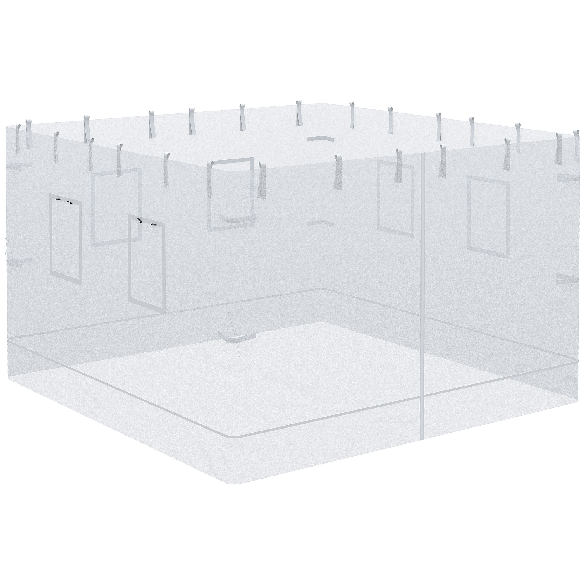 Set of 4 Mesh Screen Sidewalls - Upgrade Outdoor Events