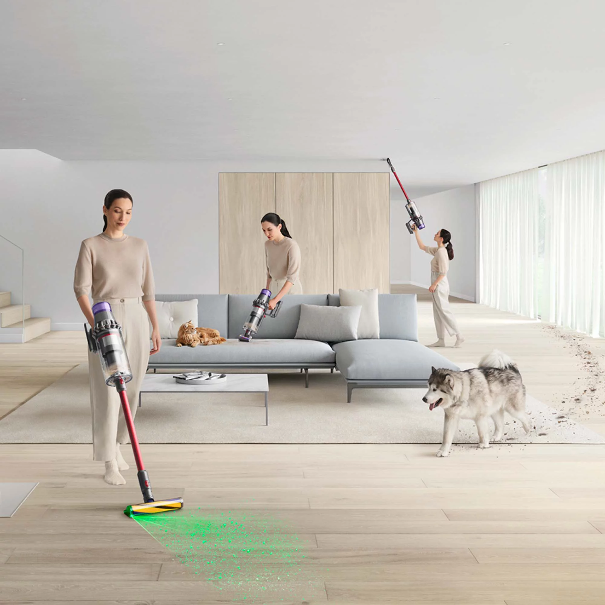 Dyson Outsize+ Cordless Vacuum Cleaner | Red | New