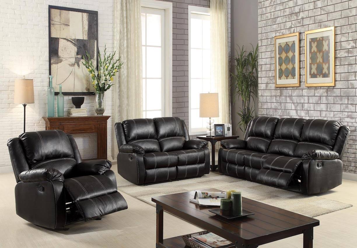 Acme Zuriel Rocker Recliner, Red PU