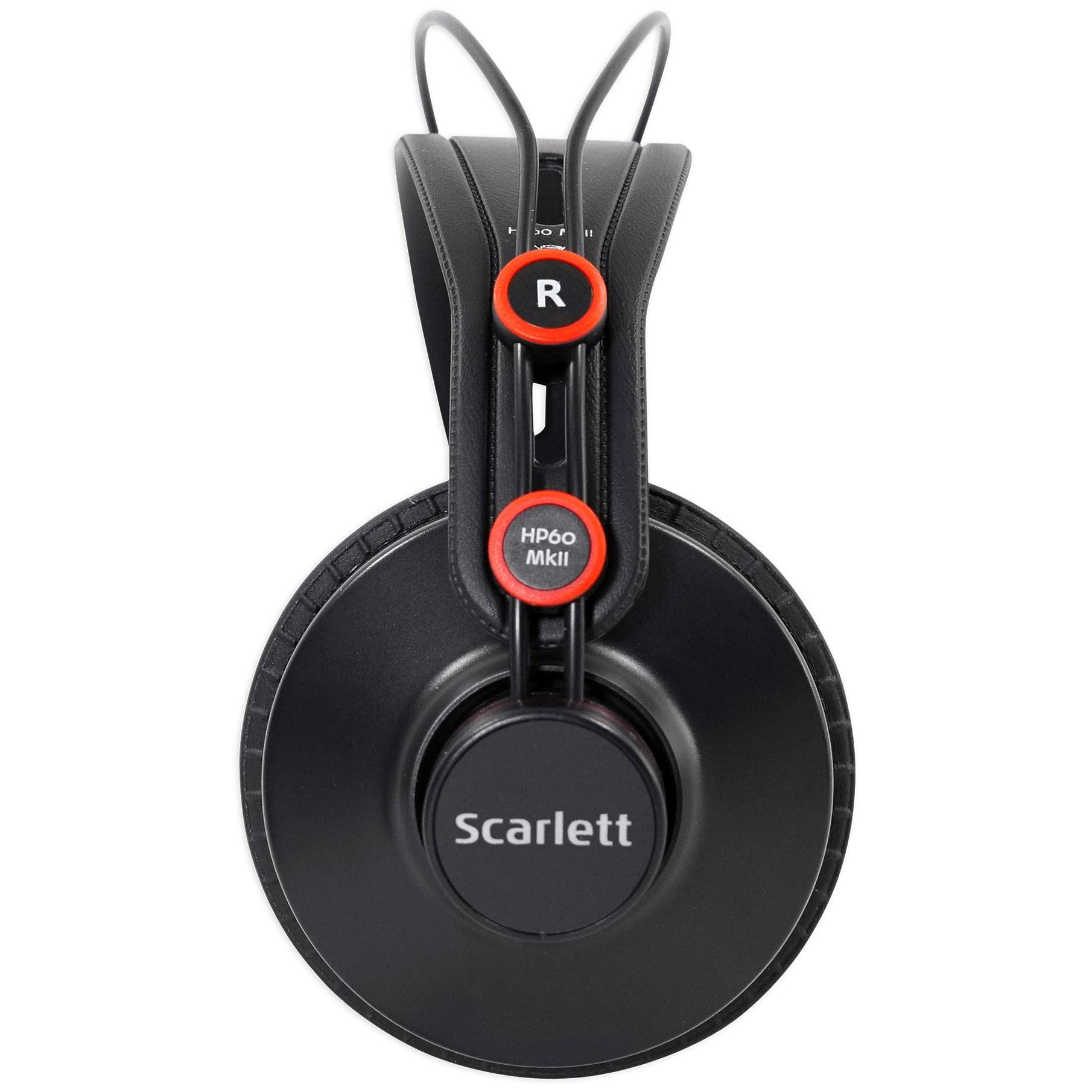 Focusrite Scarlett 2i2 Studio USB Audio Interface with Microphone, Headphones, stand clip