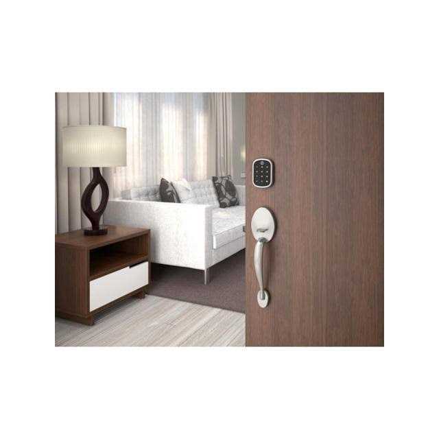Yale Yrd256-ZW Real Living Slim Keyless Deadbolt with Touchscreen Keypad and Bluetooth with Z Wave - Shop Hardware Tools Online Store