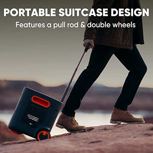 Jackery Portable Power Station Explorer 3000 Pro, 3024Wh Capacity and 3000W Output, 2x100W PD Ports, 2.4H to Full Charge, Compatible with SolarSagas
