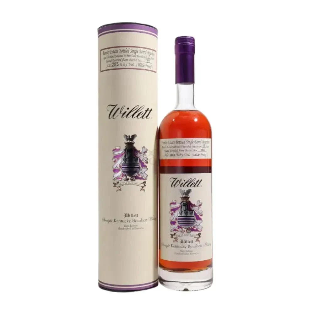 Willett Family Estate Single Barrel Bourbon 12 Year Old #1400 129.2 Proof - Nestor Liquor