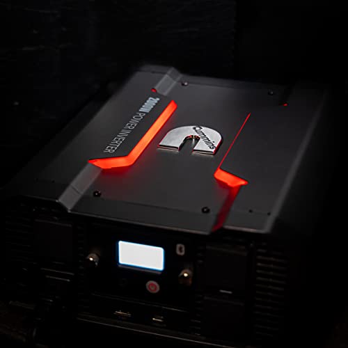 Cummins 5000 Watts Inverter Modified Sine Wave Truck Inverter 12 Volts to 110 Volts Four AC Outlets Two USB Ports (Plus Cable Kit)- CMN5000W