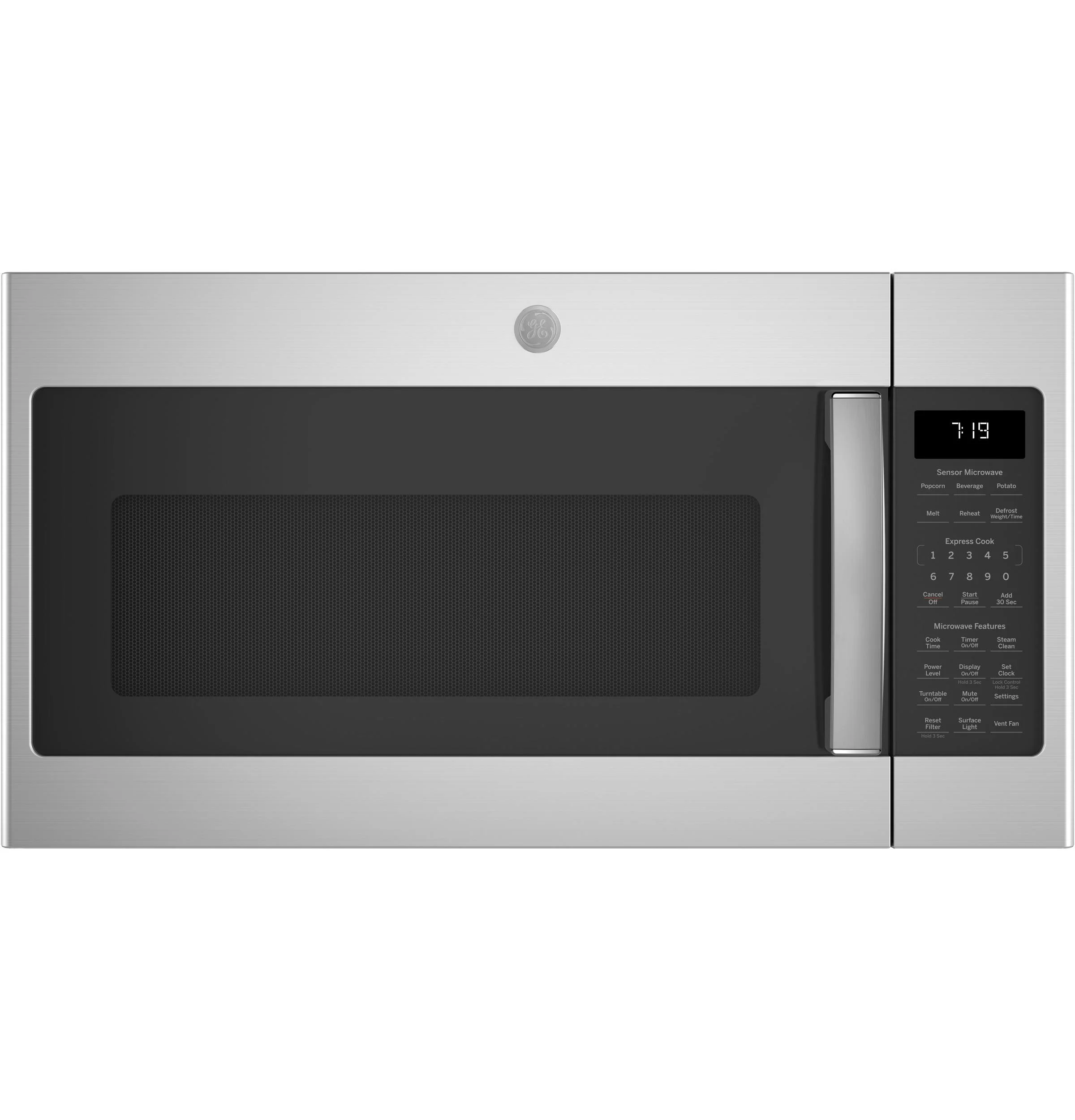 Ge Jnm7196k 30" Wide 1.9 Cu. Ft. Over The Range Microwave - Stainless Steel