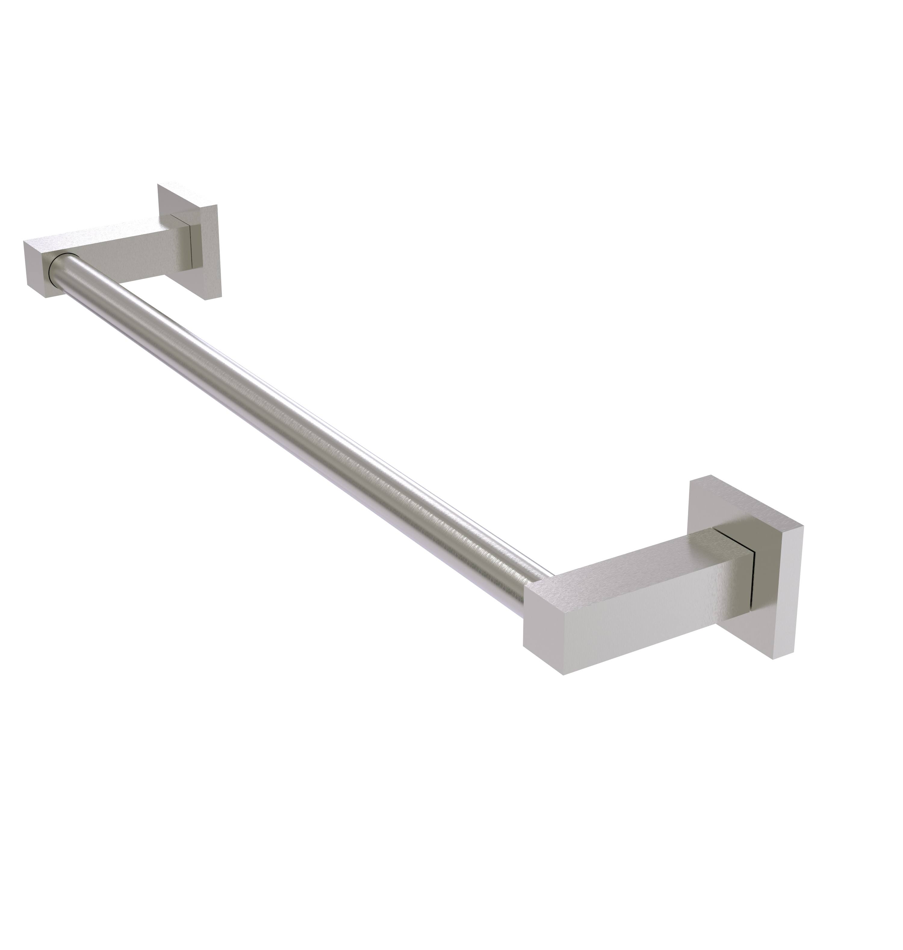 Allied Brass MT-41-30 Montero Collection Contemporary 30 inch Towel Bar, Satin Nickel