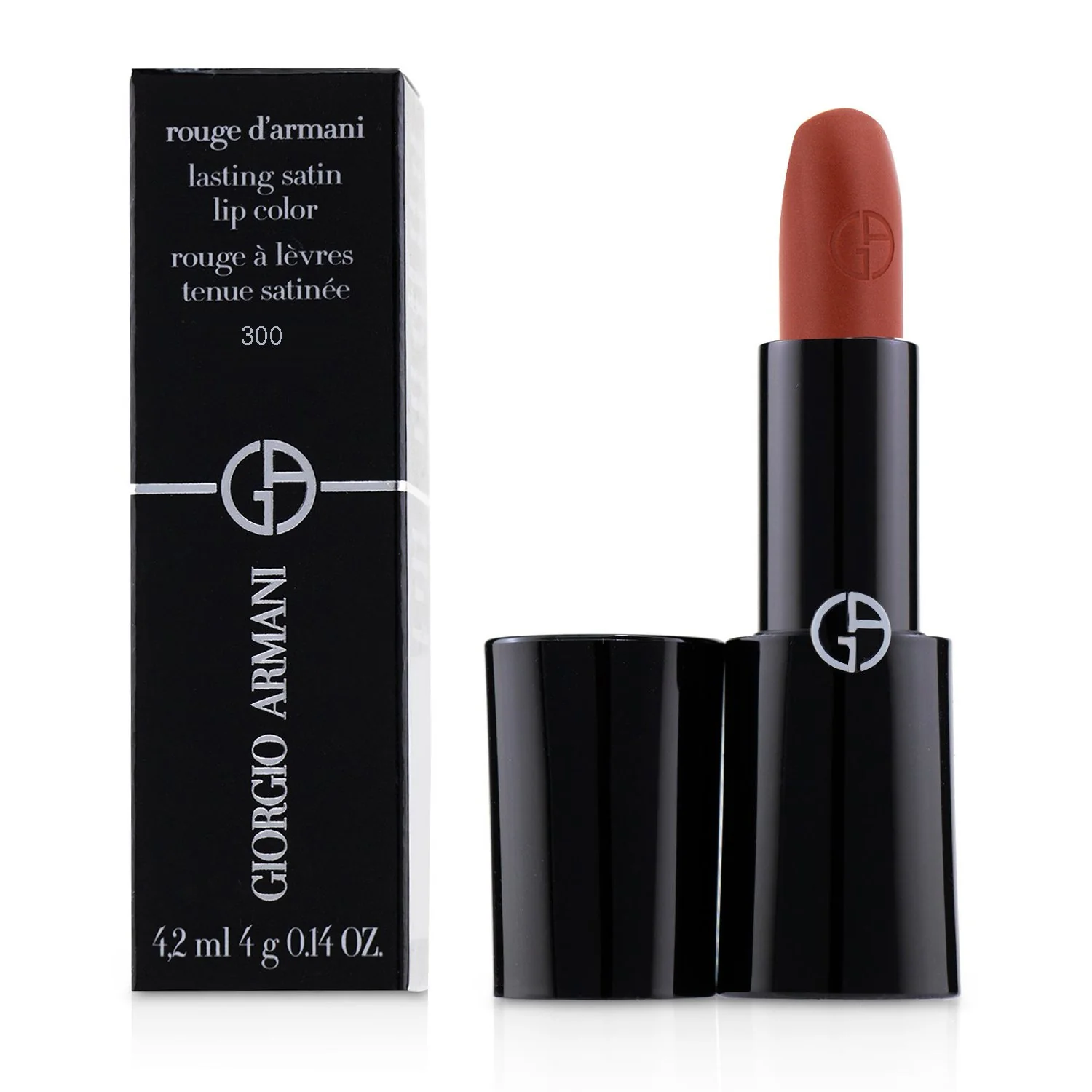 Giorgio Armani Rouge d'Armani Lasting Satin Lip Color - # 602 Night Viper  4g/0.14oz