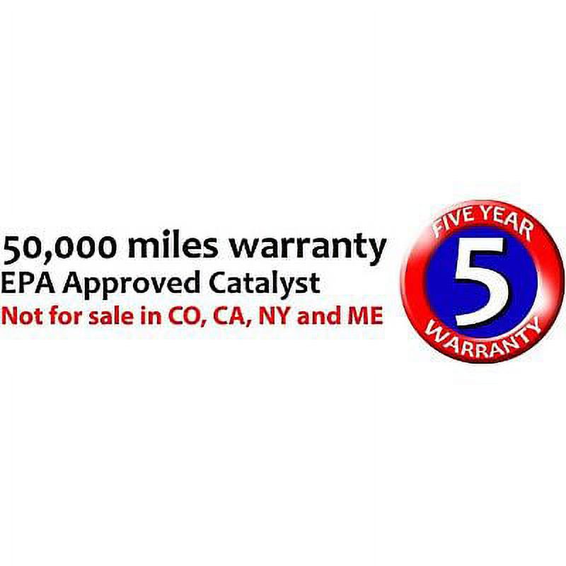For 2001-2005 Civic Catalytic Converter Aluminized Steel Tube