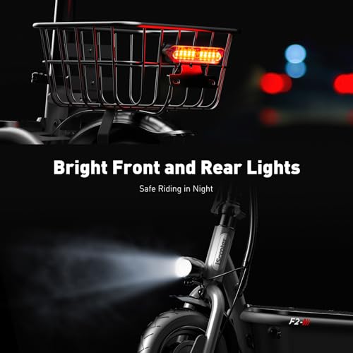 iScooter Electric Scooter with Seat, 37/21 Miles Long Range & 28/19/15.6 MPH Top Speed, 14"/12"/10" Pneumatic Tire