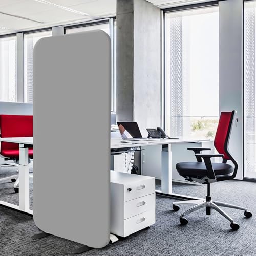 Standing Room Dividers, Privacy Divider Panel Wall, Portable Divider Separator Screen for Classroom, Office, Studio, Home, Scratch Resistance