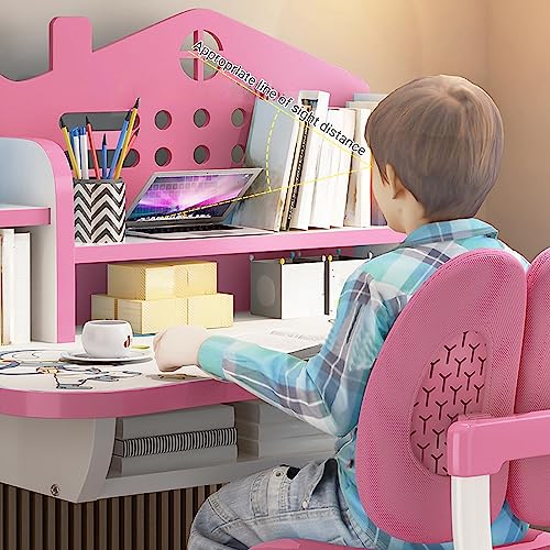 Kids Study Desk and Chair Set Children Desk