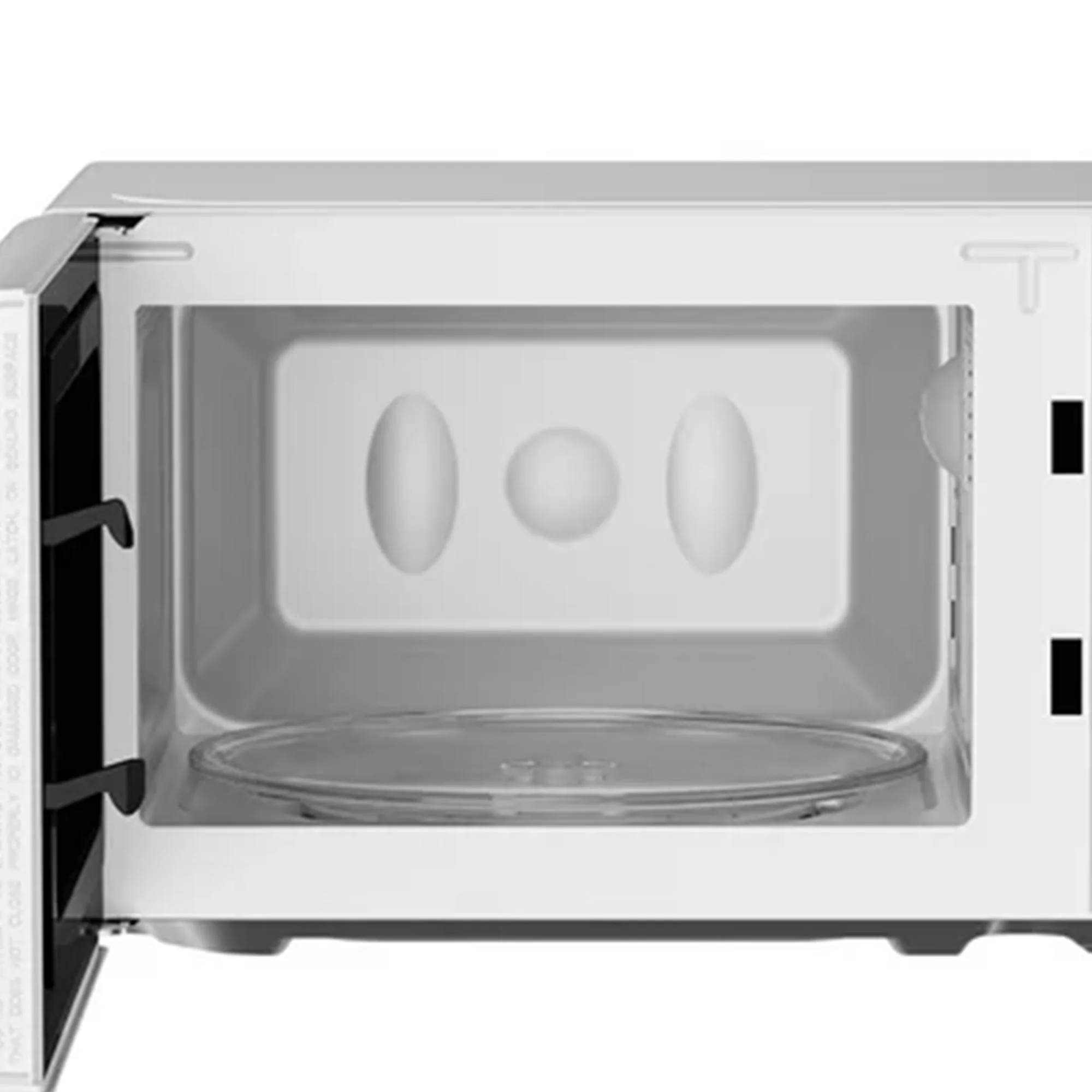 Magic Chef 0.7 Cubic Feet 700W Classic Retro Countertop Microwave, White
