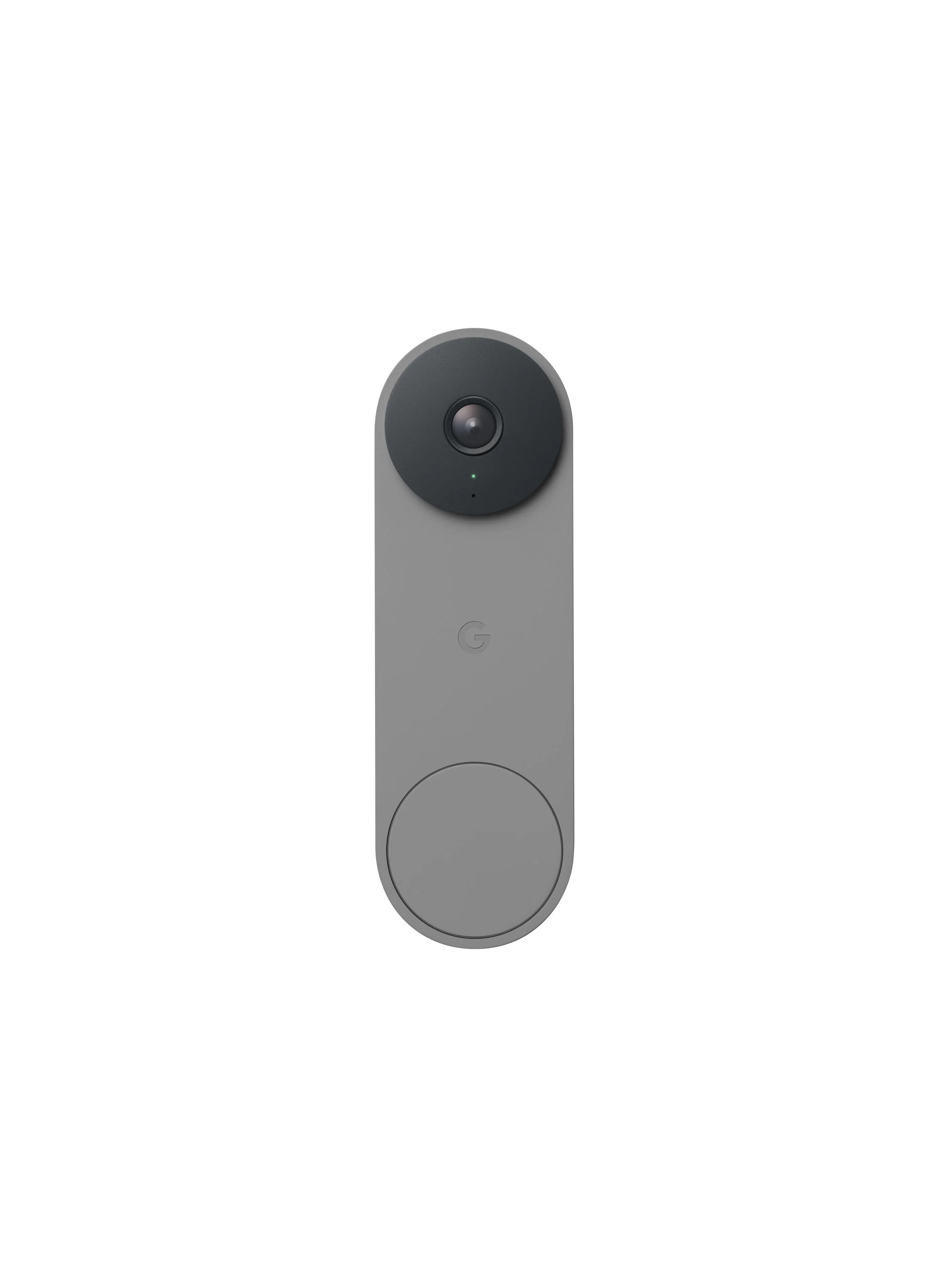 Google Nest Doorbell (Wired, 2nd gen) - Video Doorbell Camera - Doorbell Security Camera - Snow