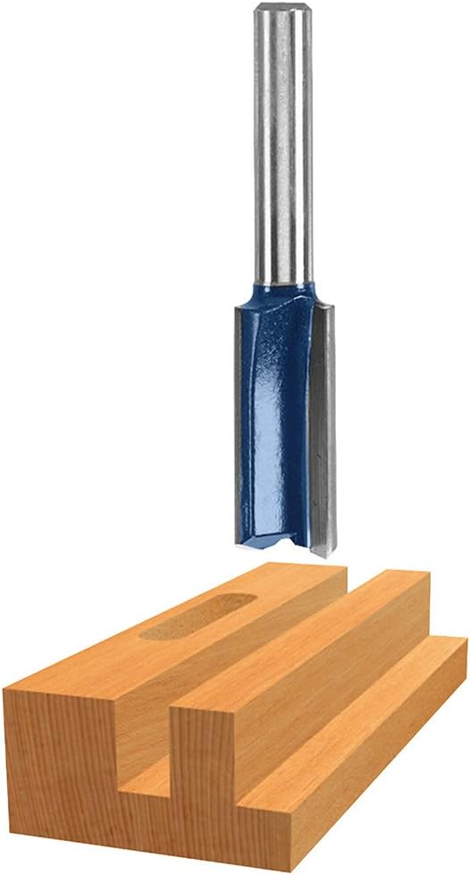 BOSCH RBS006 1/4-Inch Shank Carbide-Tipped Multi-Purpose Router Bit Set, 6-Piece