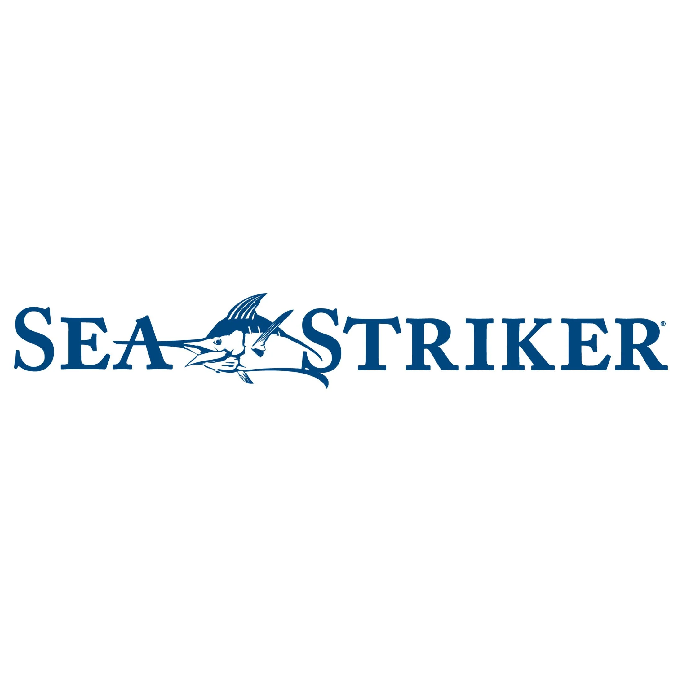 Sea Striker BRSC-WB White Surf Pier Cart, 11" Balloon Tires, 7 PVC Rod - BRSC-WB