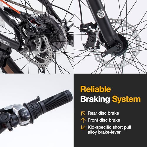 Royalbaby Kids Mountain Bike Aluminium 20/24 Inch MTB Sports Bicycle