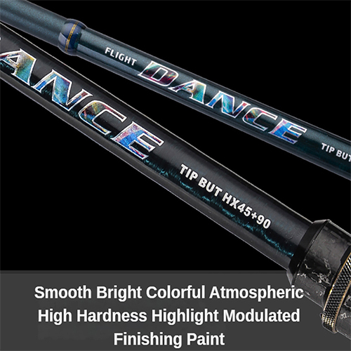 PURELURE DANCE S822H ML H Spinning Rod For Bass High Carbon Long Throwing Fishing Rod In FUJI Accessories, Plus Spinning Reel
