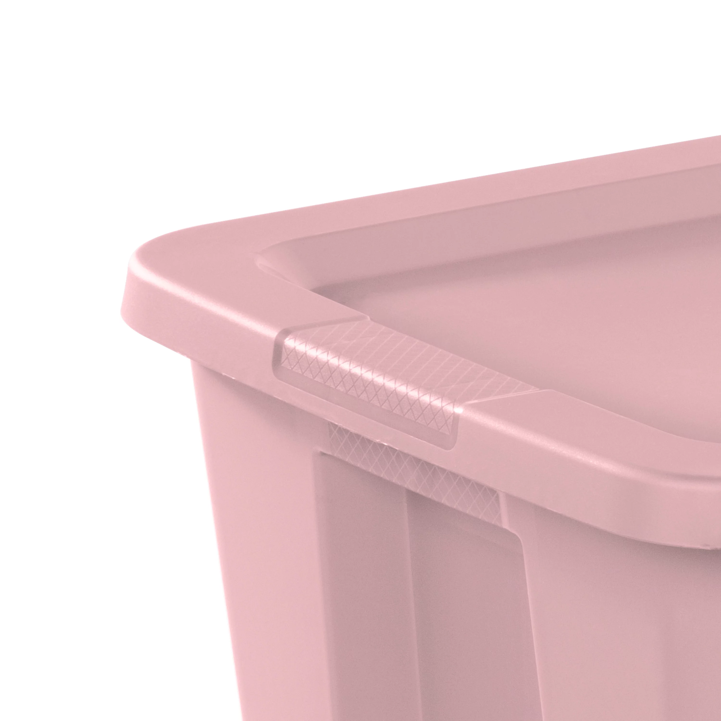 Sterilite 18 Gallon Tote Box Plastic, Gray, Set of 8