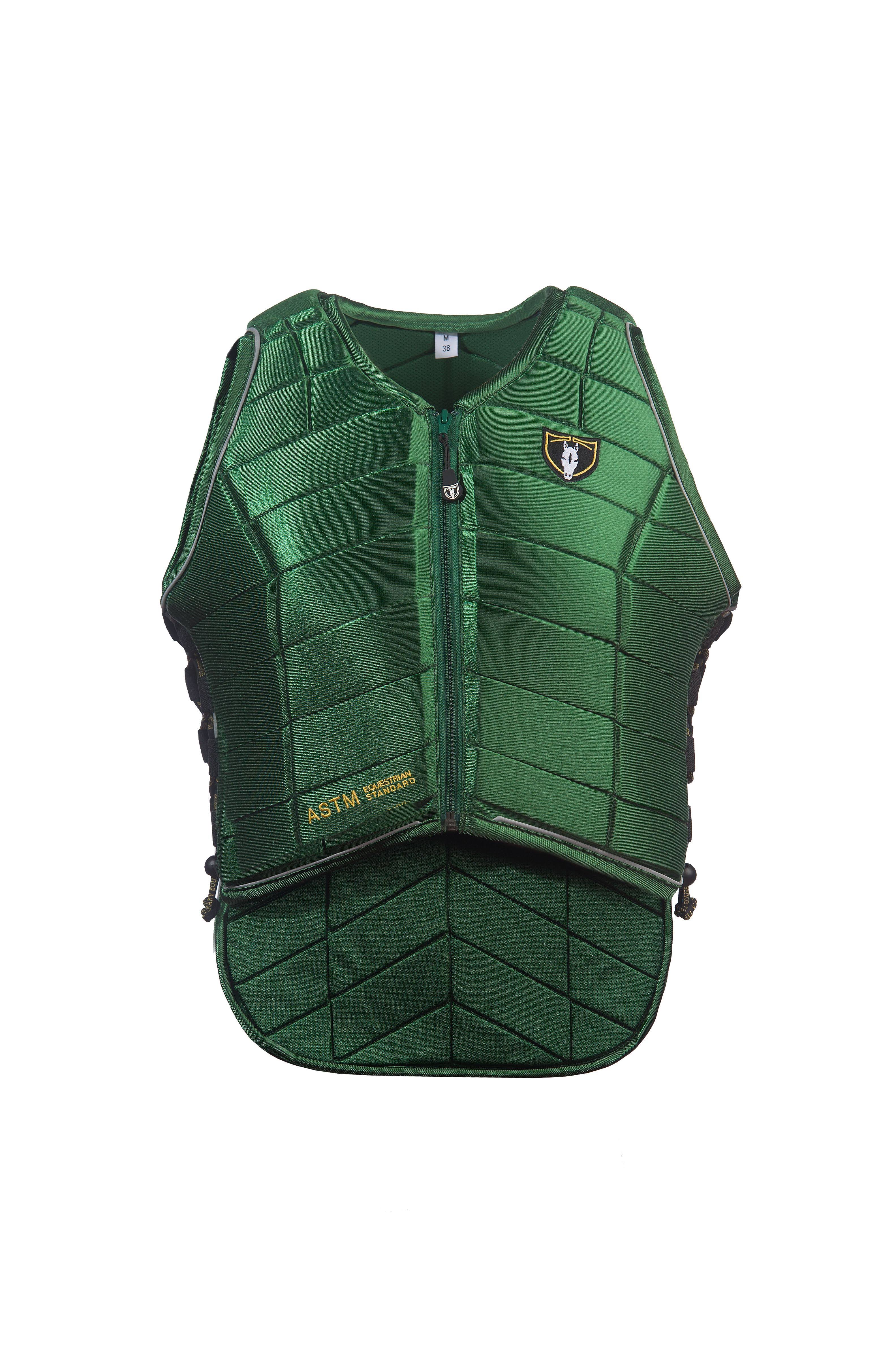 Tipperary Eventer Pro Protective Vest - Hunter GREEN\YM