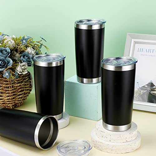 Sieral 36 Packs Stainless Steel Tumbler Bulk with Lid Vacuum Double Wall Insulated Travel Coffee Mug Powder Coated Tumbler Cup for Graduation Wedding