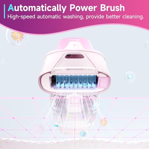 TAB Carpet Cleaner Machine, Portable Carpet Cleaner,Handheld Cordless Spot Lightweight Upholstery Stain Remover Deep Cleaner Shampooer for Pets