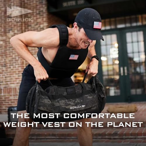GORUCK Training Weight Vest 2.0 for Fitness & Body Workout for Men & Women - Adjustable & Washable - Ideal for Walking, Weightlifting