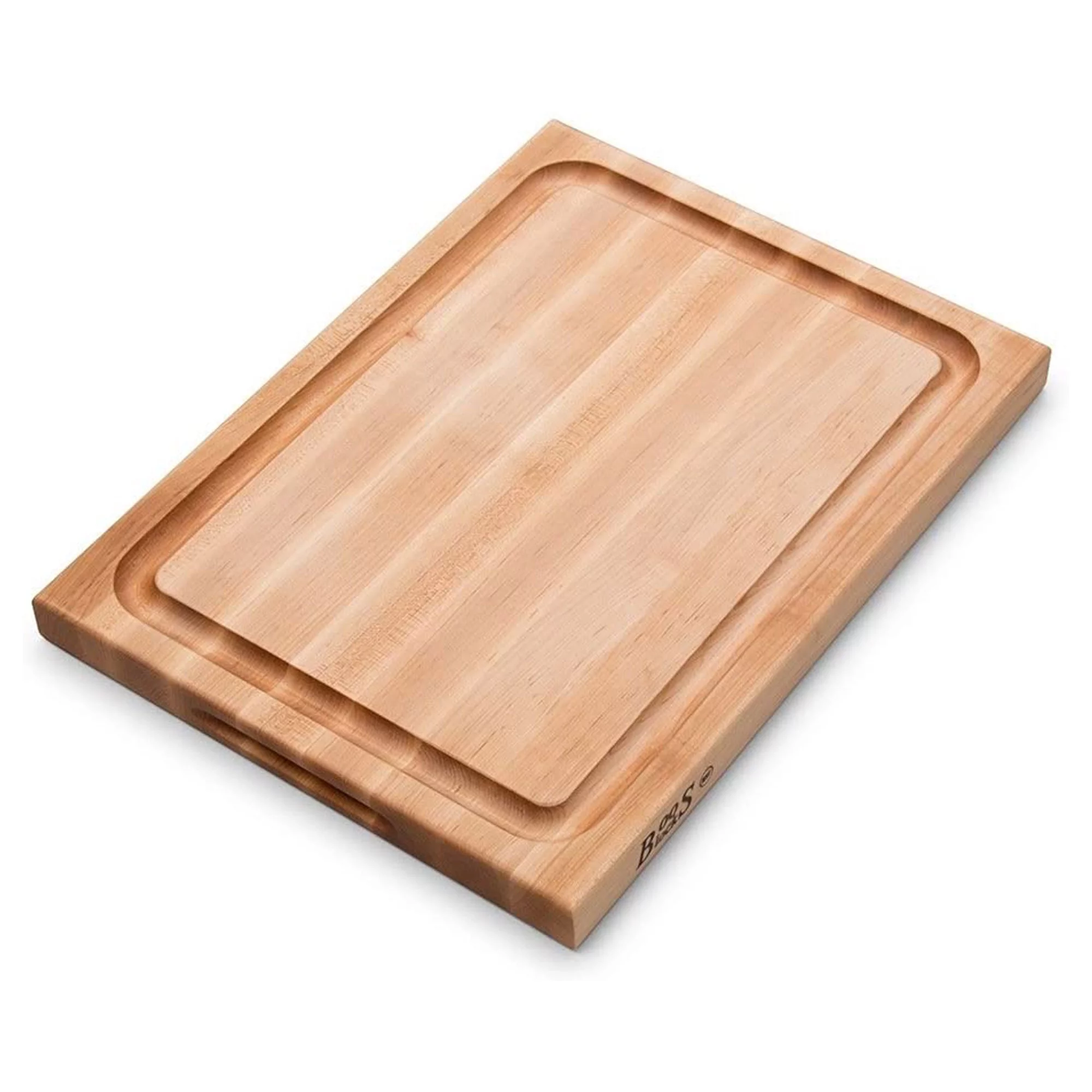 John Boos Large Maple Wood Edge Grain Cutting Board, 20" x 15" x 1.5"