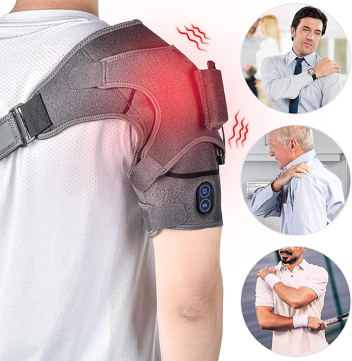 Massager Heating Shoulder Wrap