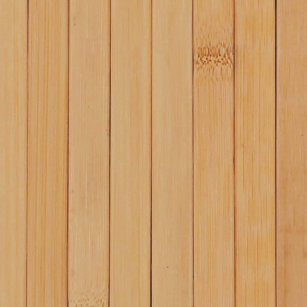 vidaXL Room Divider Bamboo 98.4x22x65x22 Natural