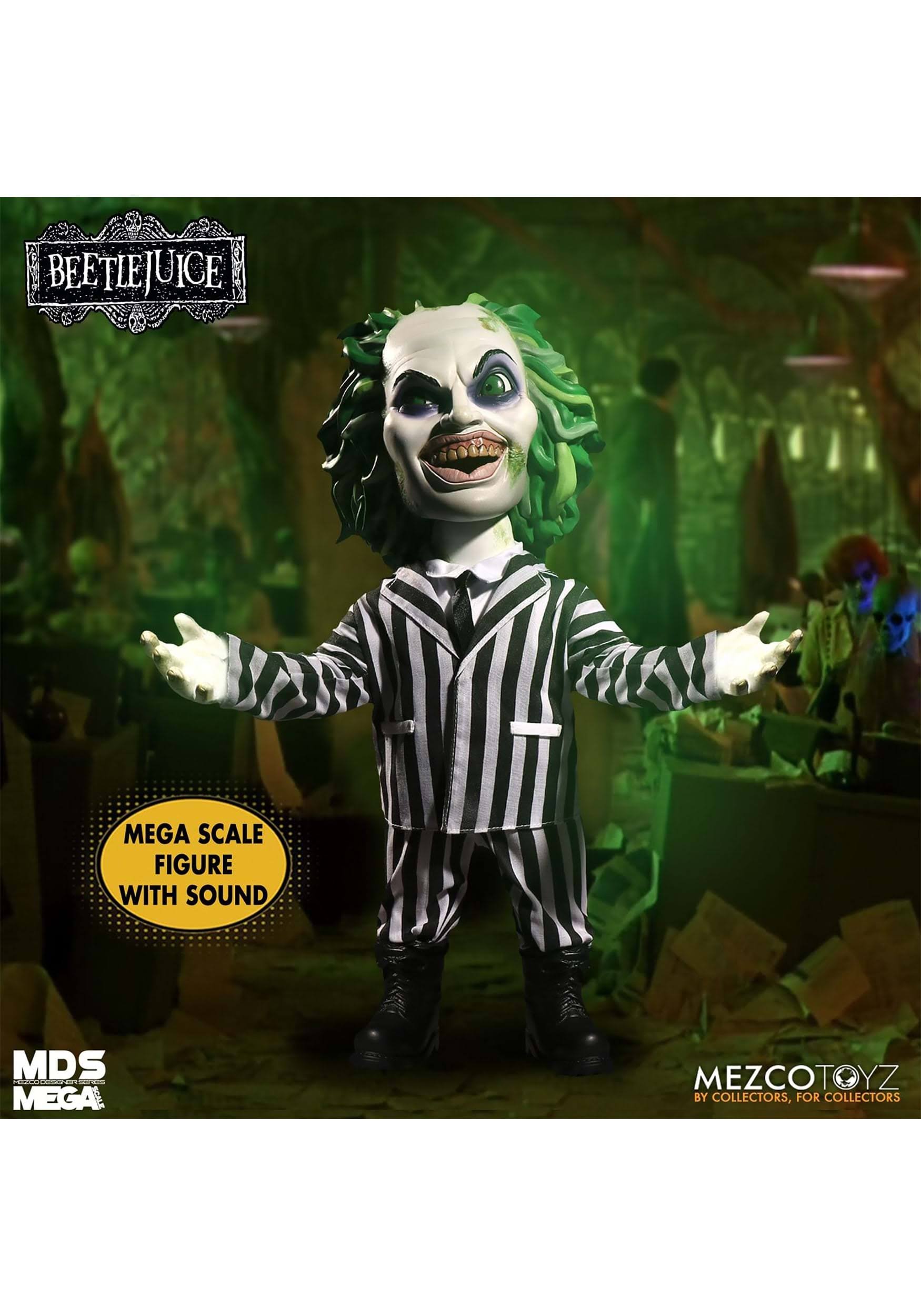 MDS Mega Scale Talking Beetlejuice Figure