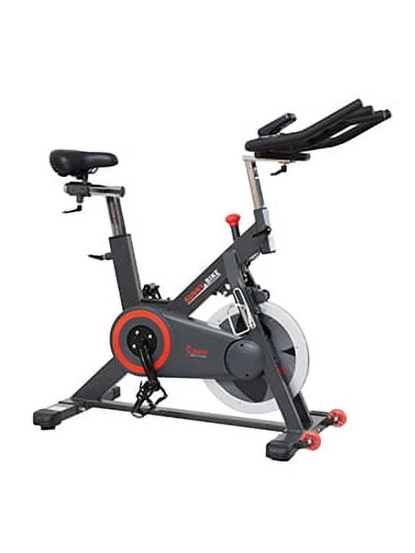 Sunny Health & Fitness Premium Indoor Cycling Smart Stationary Bike with Exclusive SunnyFit庐 App Enhanced Bluetooth Connectivity
