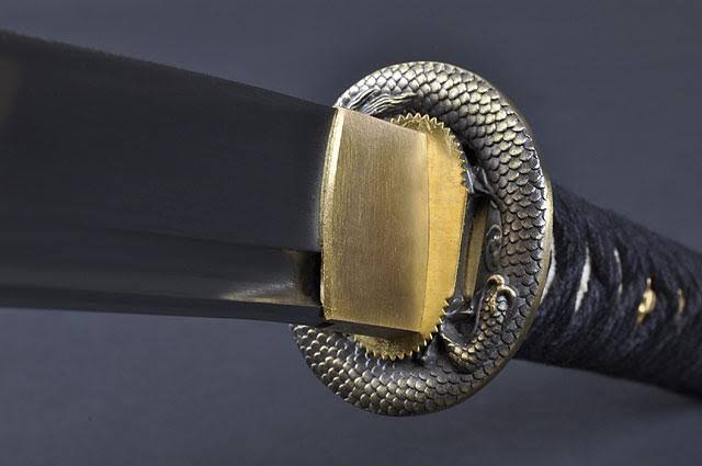 Fully Handmade Quality Dragon Japanese Samurai Tanto Sword