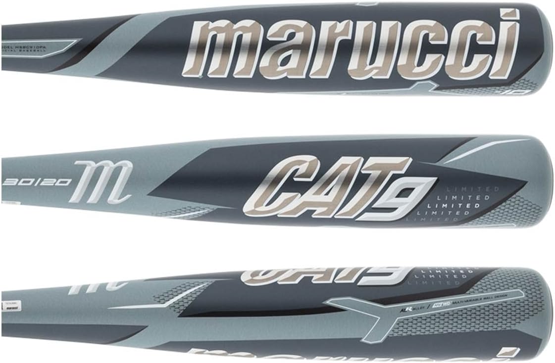 Marucci CAT9-10 USSSA Baseball Bat | 2 3/4" Barrel | 30" / 20 oz | Special Edition Colorway | 1.15 BPF Approved | MSBC910GS