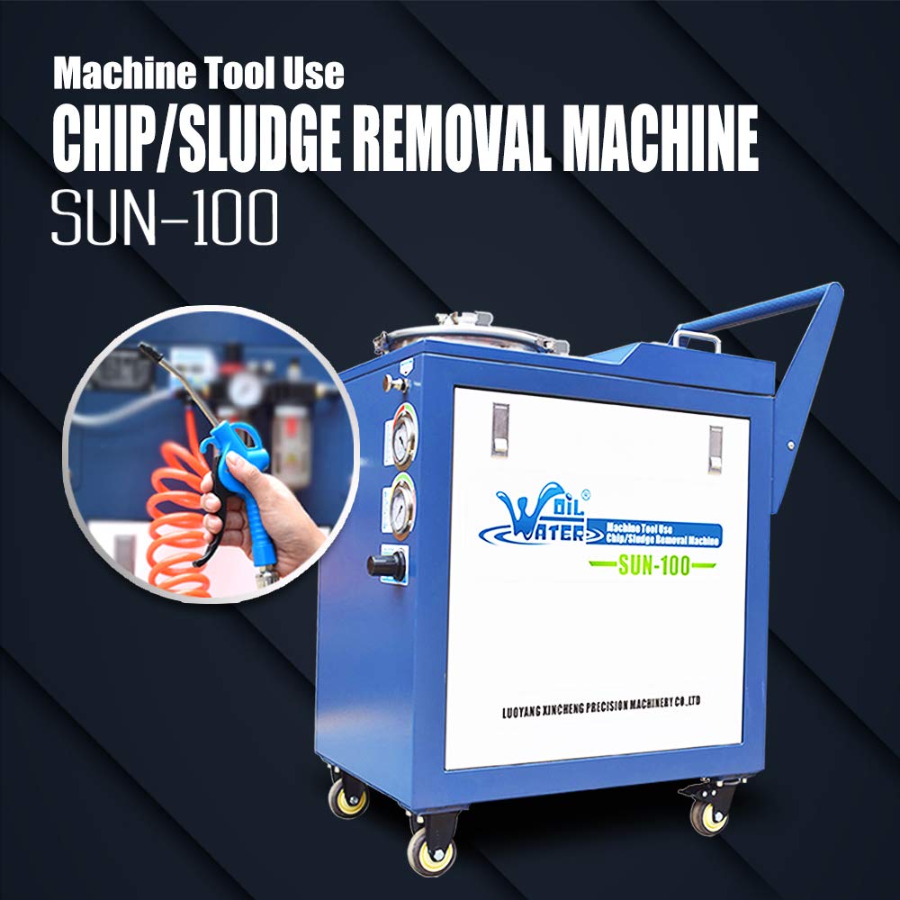 Sun -100 Chip/Sludge Removal Machine Coolant Disposal System for CNC Machine