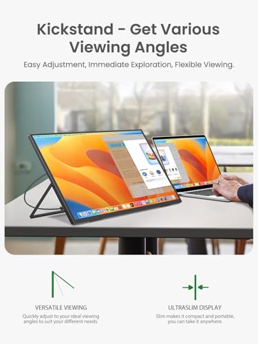 Portable Monitor 18.5 inch 120hz for Laptop